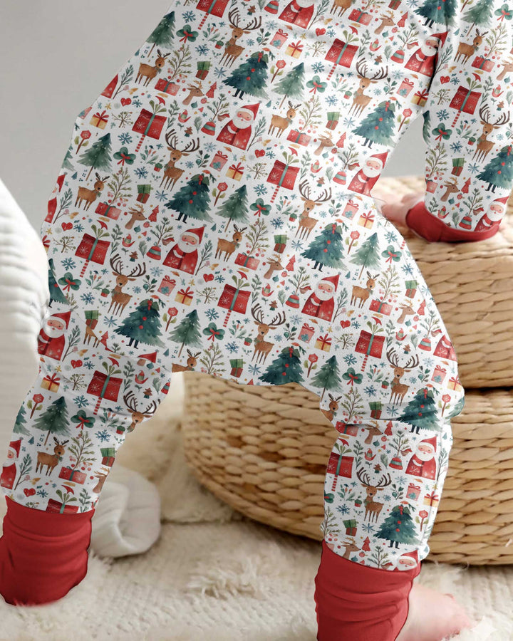 Christmas Tree Santa Bamboo Convertible Zippy
