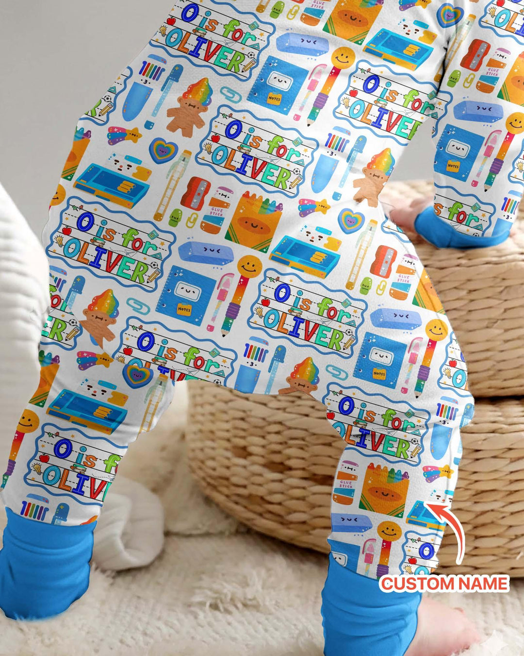 Custom Name Classroom Cuties Bamboo Convertible Zippy