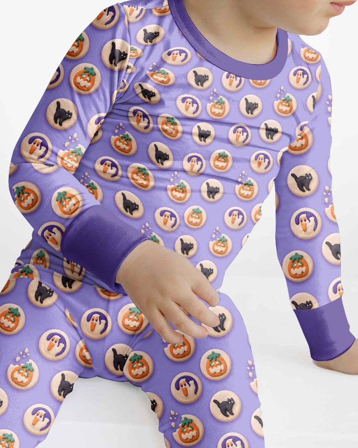 Template Bamboo Two Piece Long Sleeve Pyjamas Set