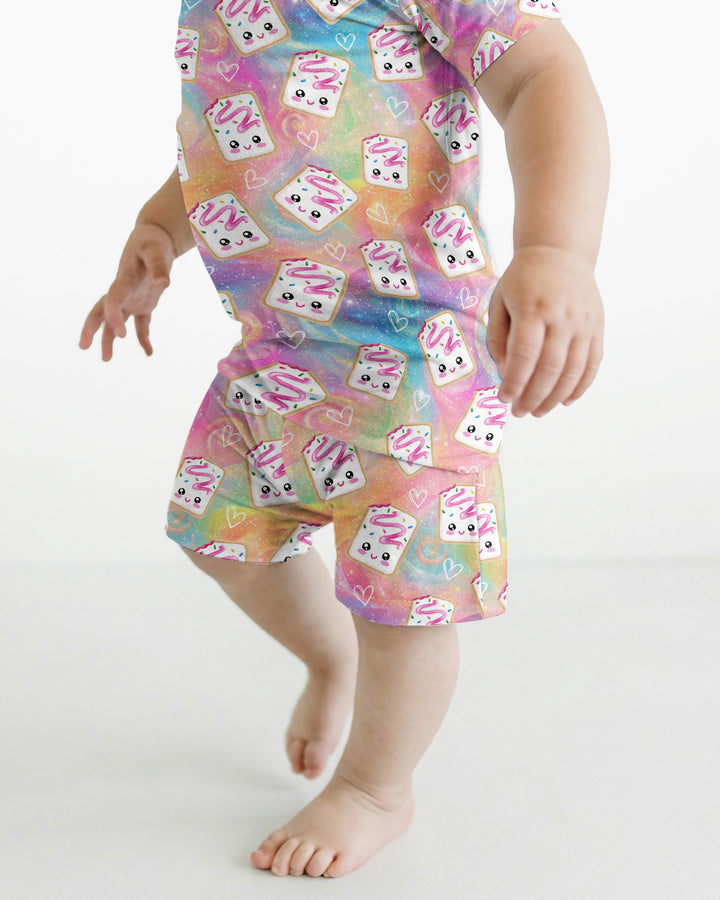 Template Bamboo Two Piece Short Sleeve Shorts Pyjamas Set