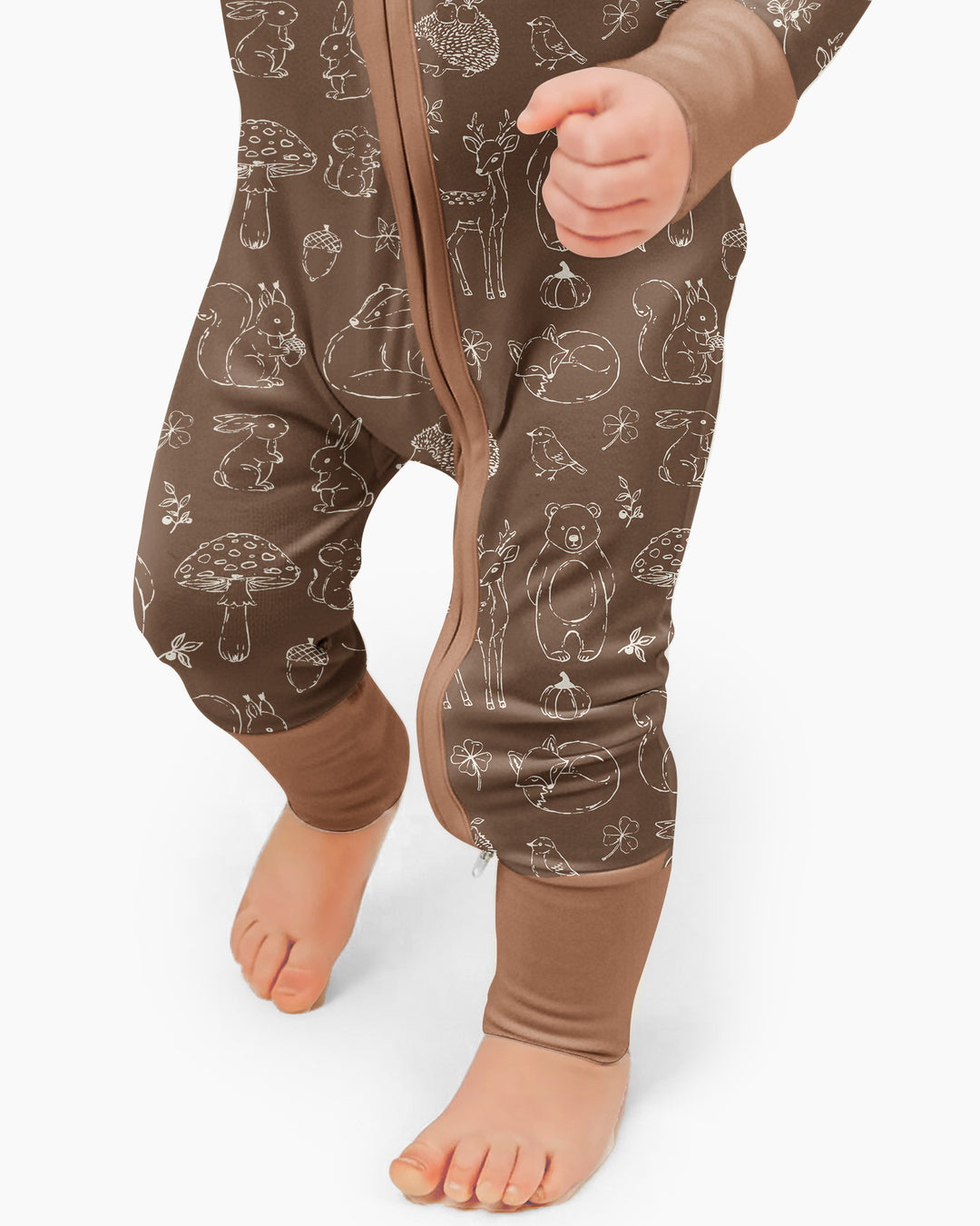 Autumn Woodland Bamboo Convertible Zippy