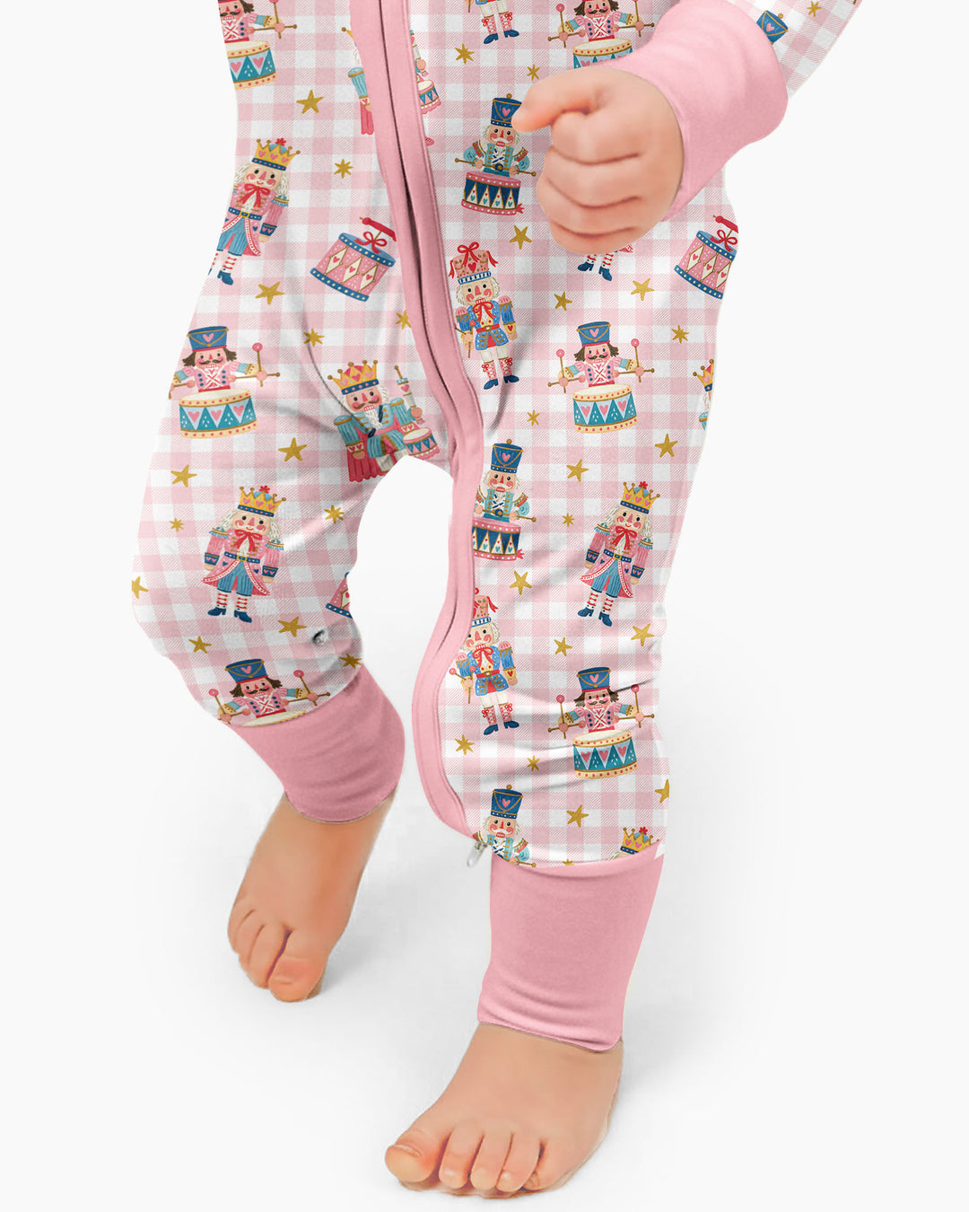 Whimsical Nutcracker Bamboo Convertible Zippy