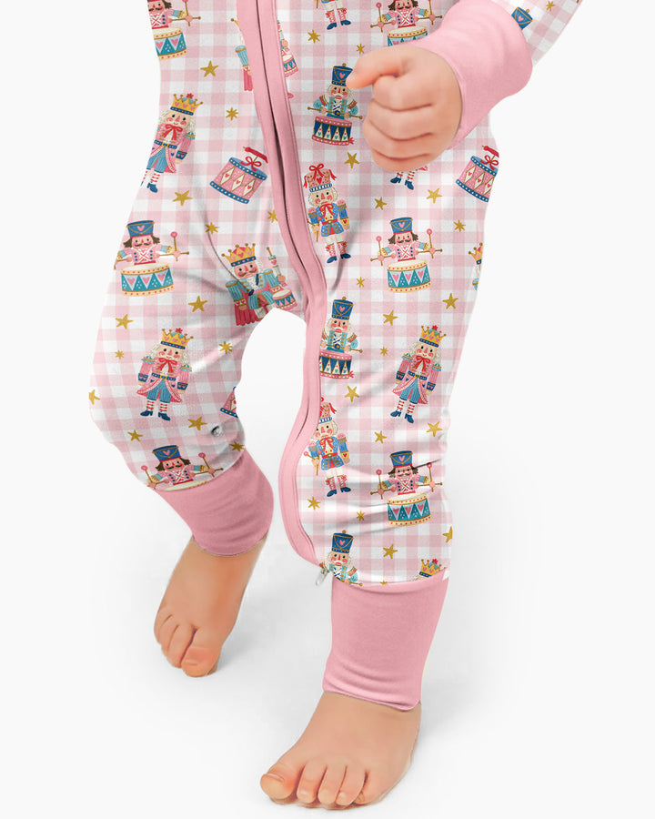 Whimsical Nutcracker Bamboo Convertible Zippy