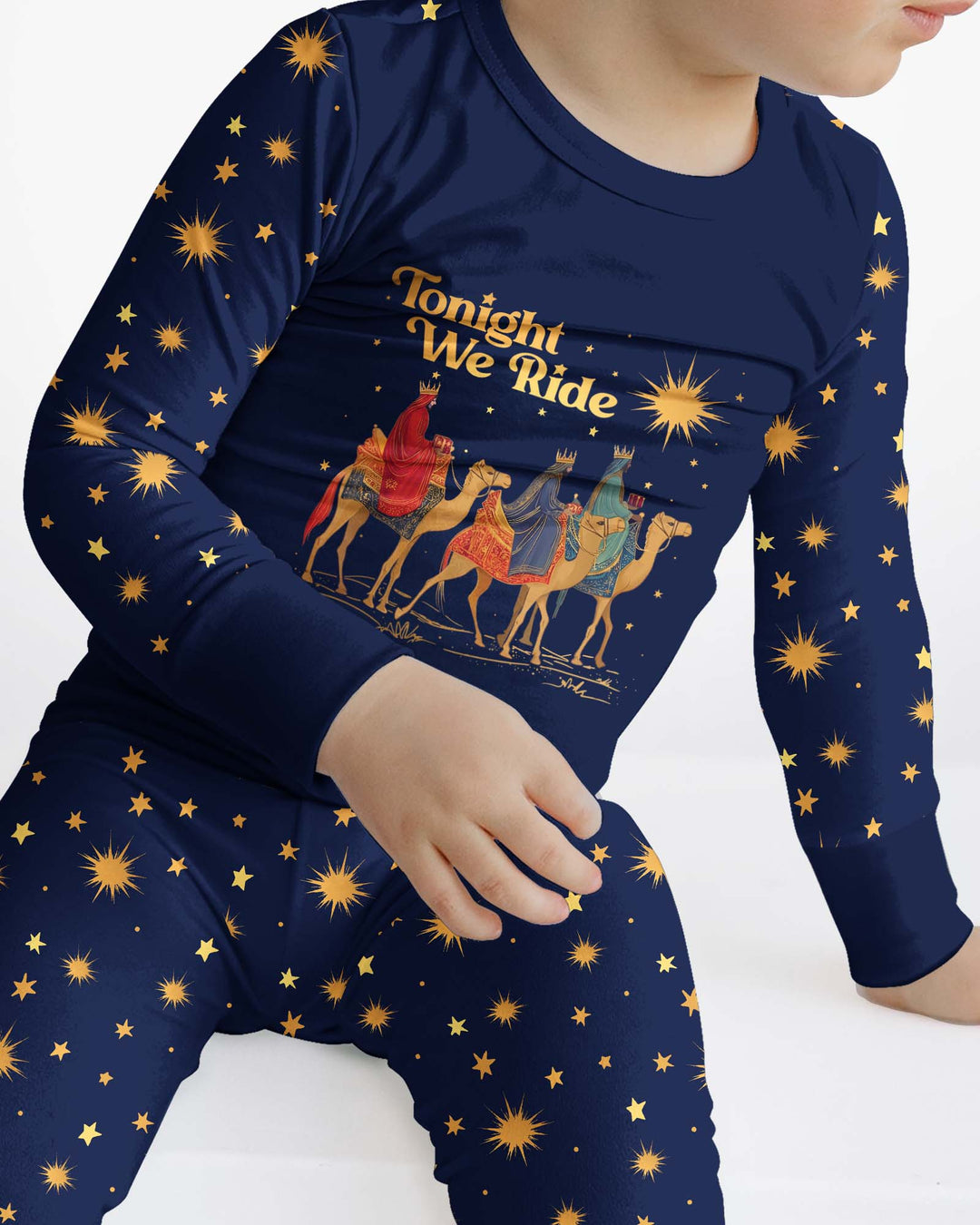 Tonight We Ride Bamboo Two Piece Long Sleeve Pajama Set