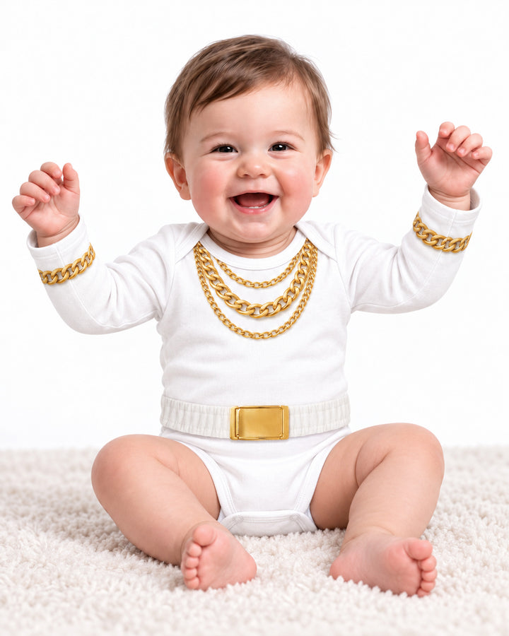 Mini Gold Boss Bamboo Bodysuit