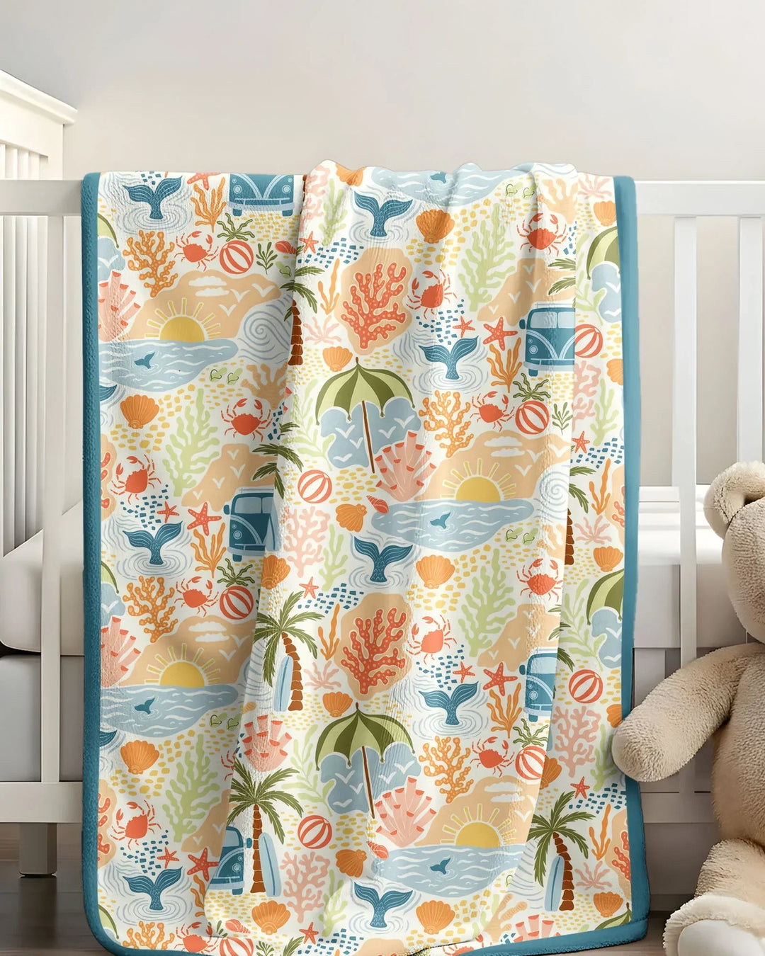 Beachy Boho Bamboo Blanket