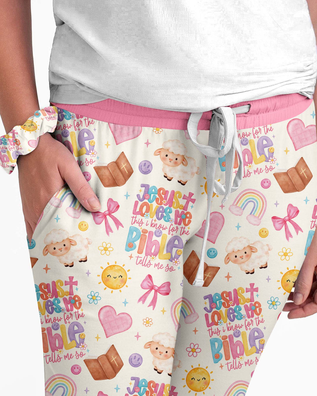 Jesus Loves Me This I Know Bamboo Women Pajama Set