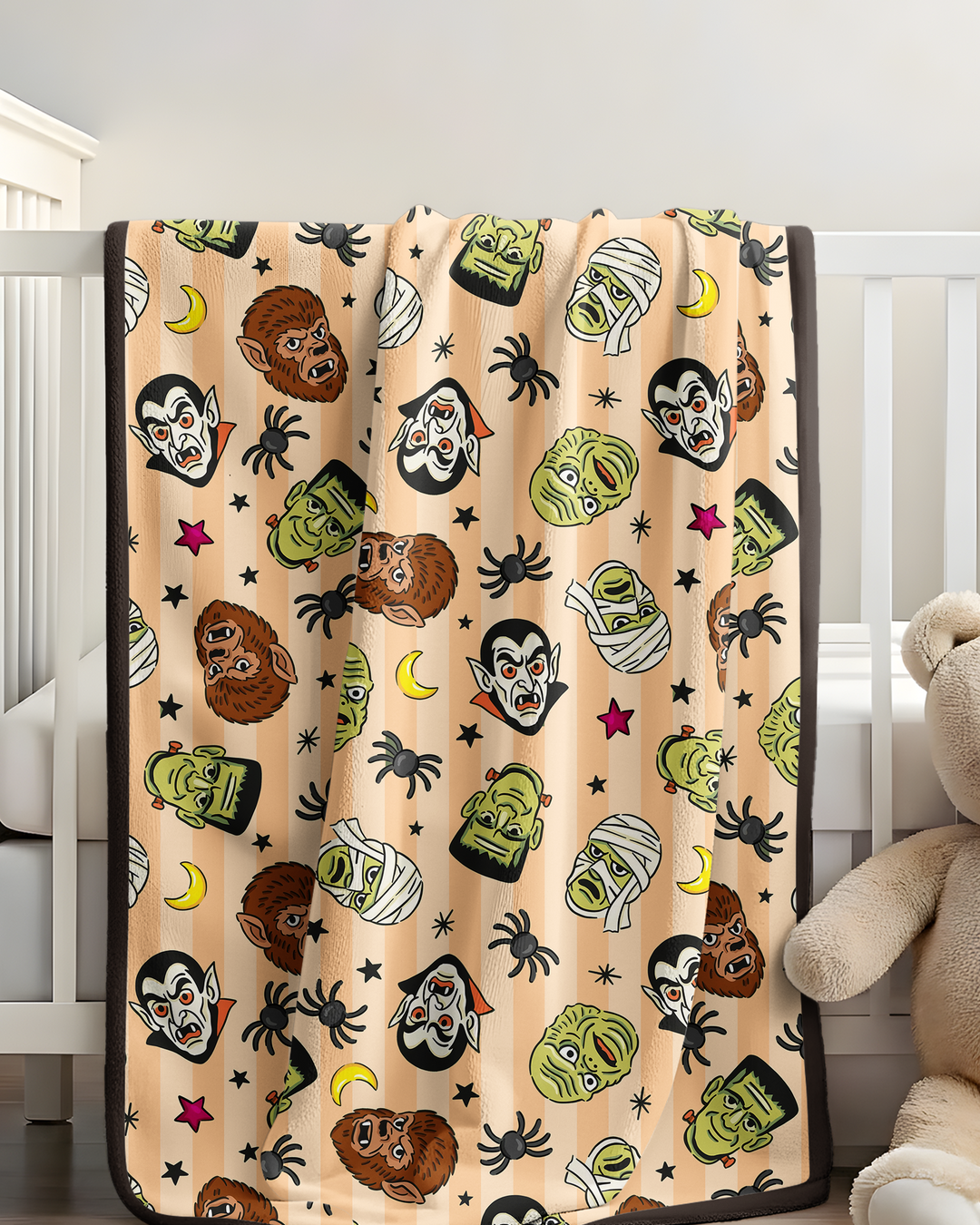 Creepy Crew Family Matching Bamboo Blanket