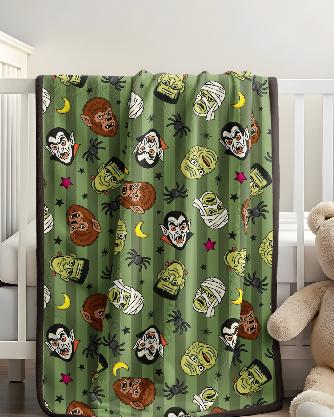 Creepy Crew Family Matching Bamboo Blanket