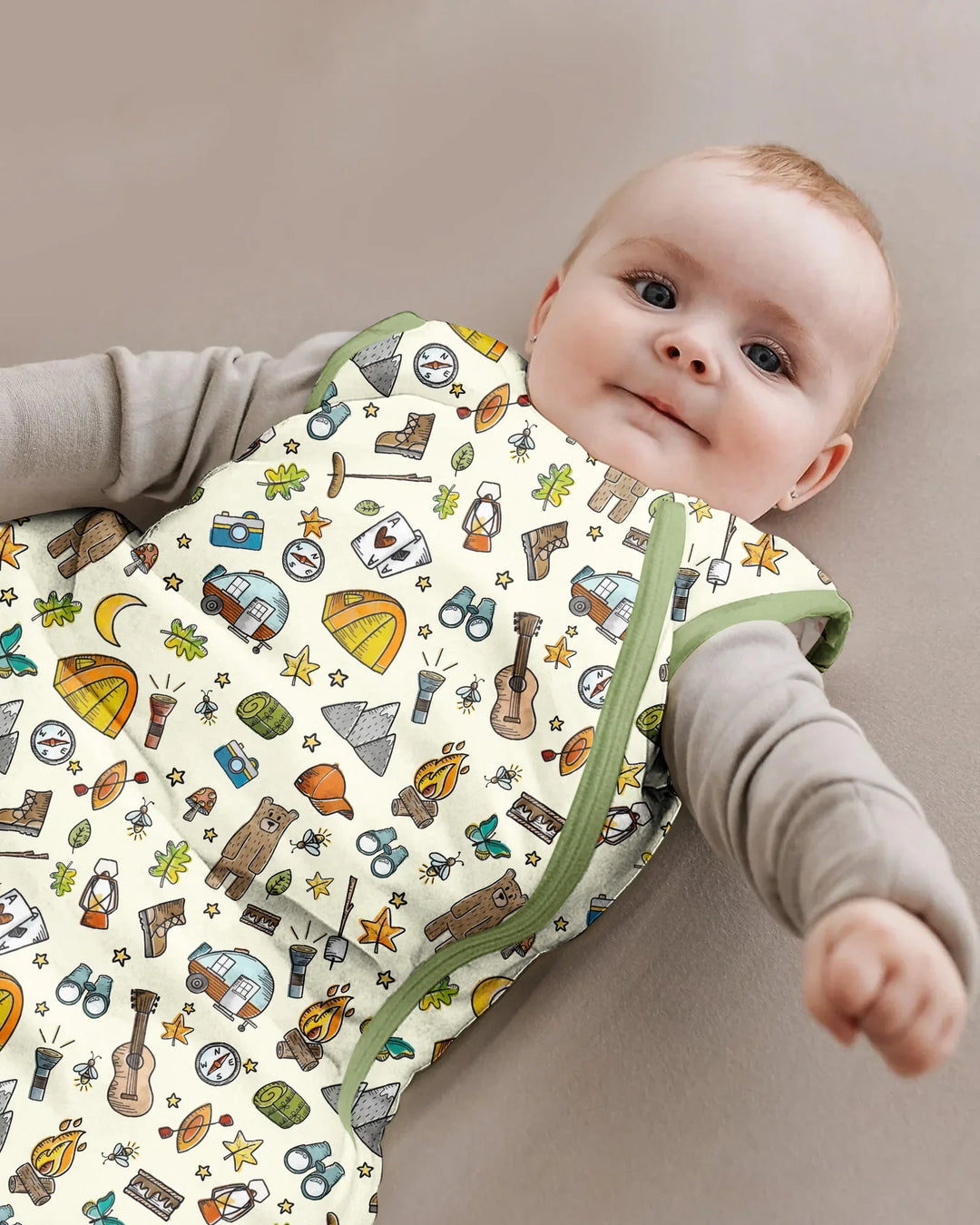 Love Camping Matching Family Bamboo Sleep Bag
