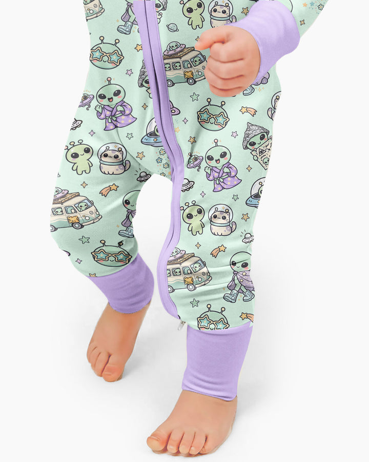 Little Alien Explorer Bamboo Convertible Zippy