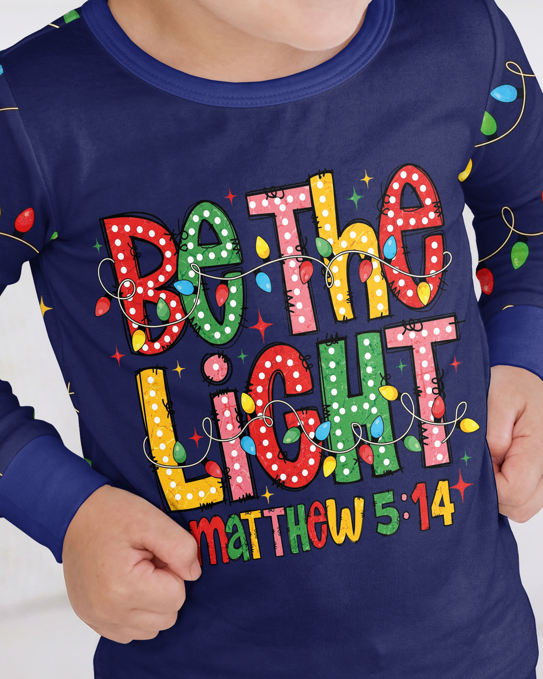 Be The Light Bamboo Two Piece Long Sleeve Pajama Set