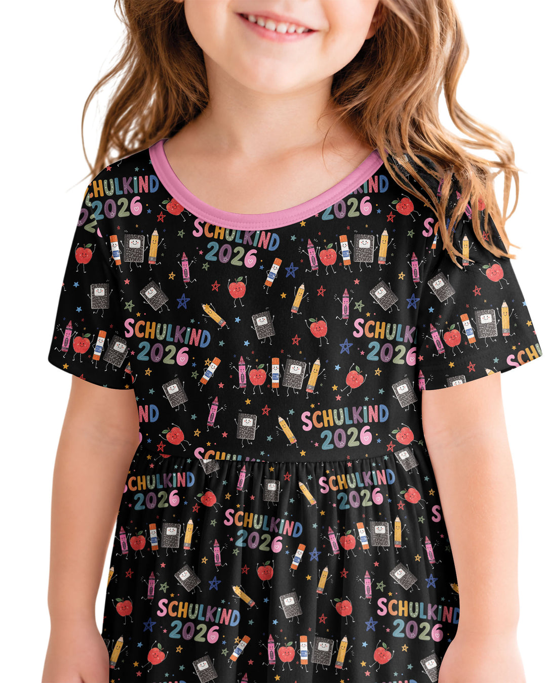 First Day Fun 2026 Bamboo Twirl Dress