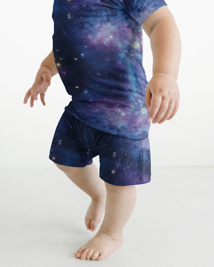 Nebula Bamboo Two-Piece Short Sleeve Shorts Pyjamas Set