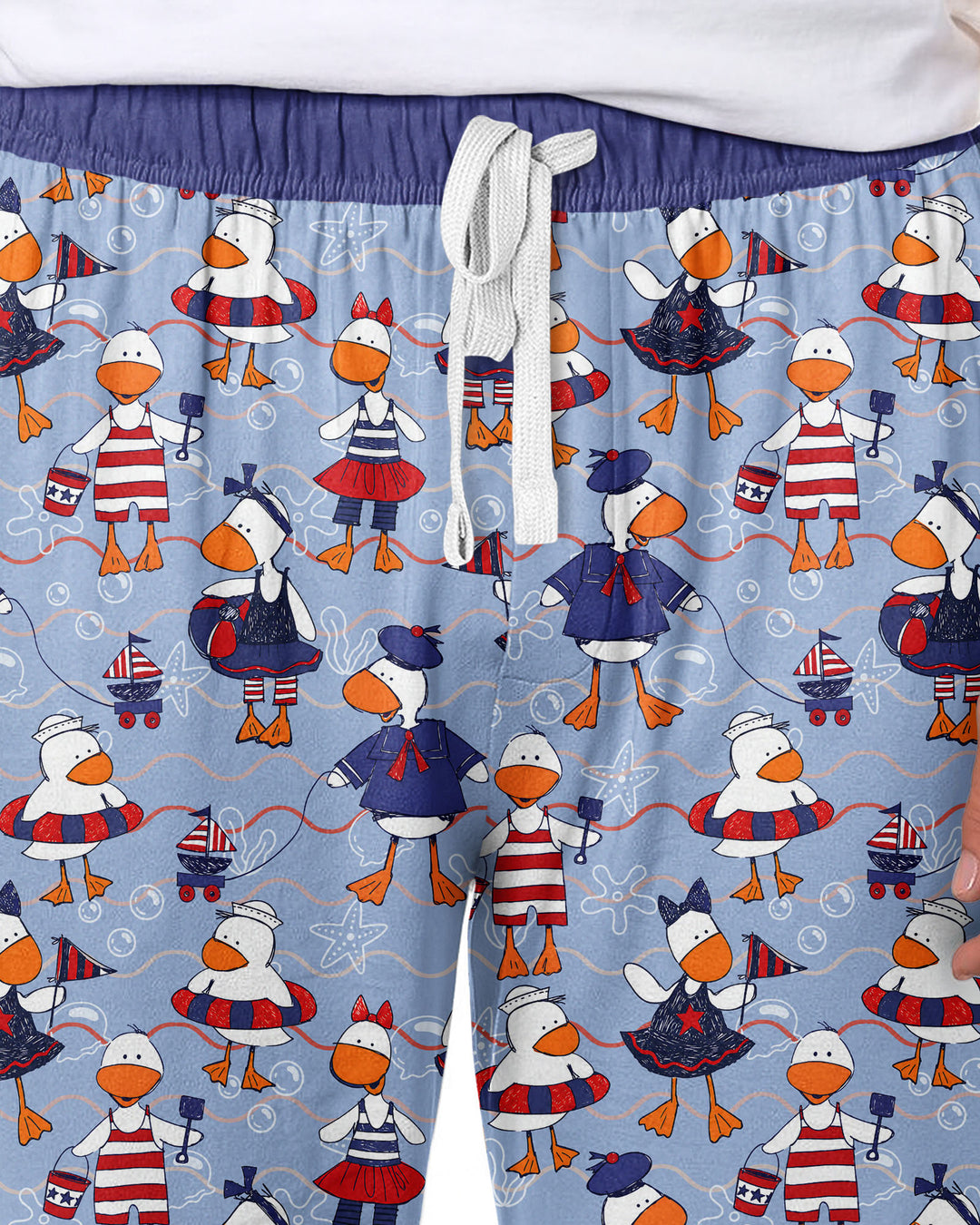 Freedom Floaties Family Matching Bamboo Men's Pajama Set