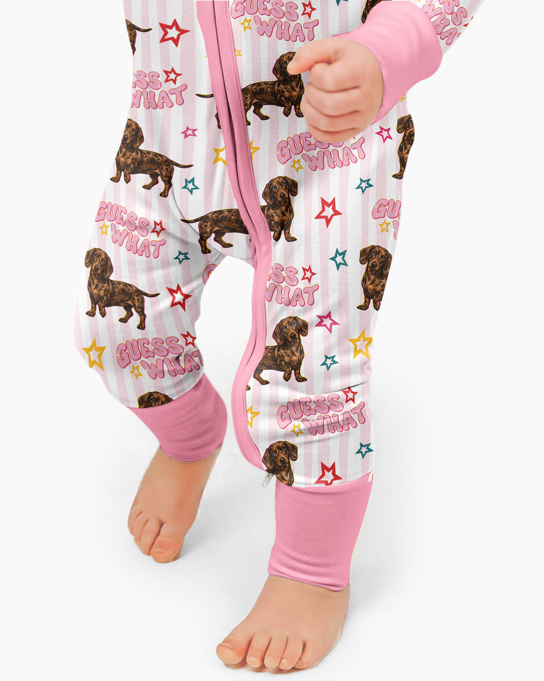 Guess What? Wiener Butt! Bamboo Convertible Zippy