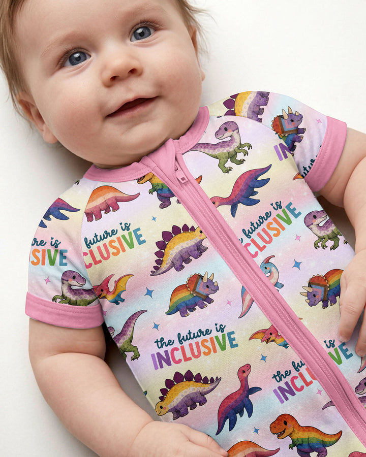 The Future is Inclusive Bamboo Shorty Zippy