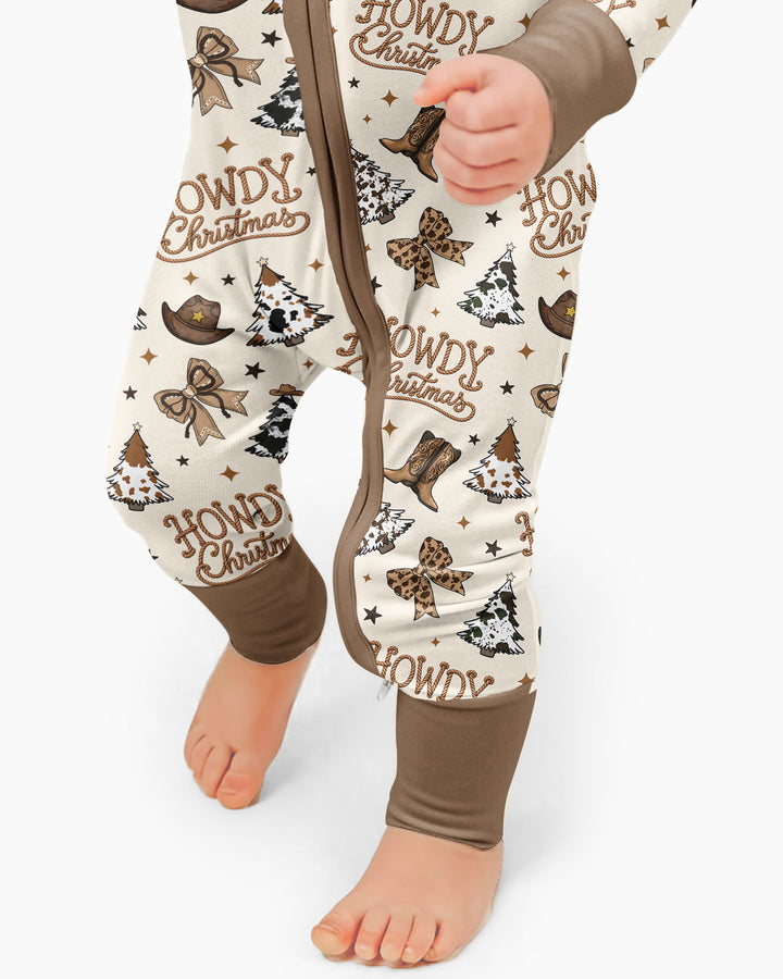 Coquette Western Howdy Christmas Bamboo Convertible Zippy