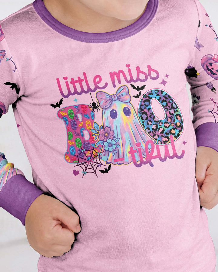Little Miss Boo-tiful Bamboo Two Piece Long Sleeve Pajama Set