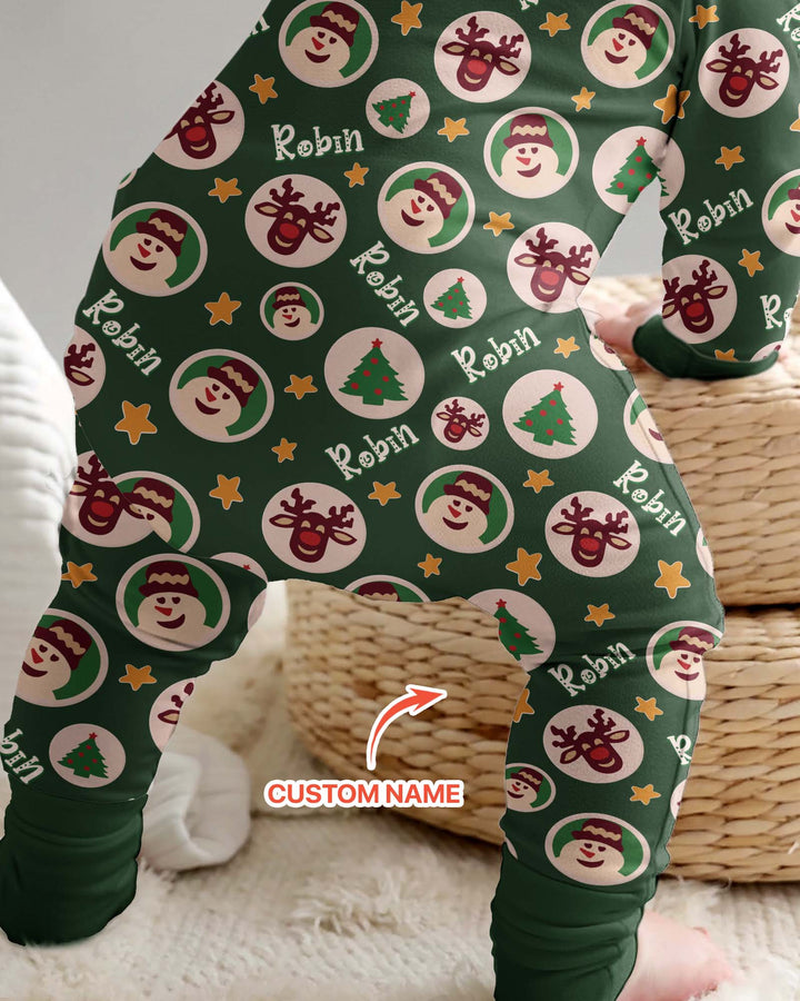Christmas Dinner Bamboo Convertible Zippy