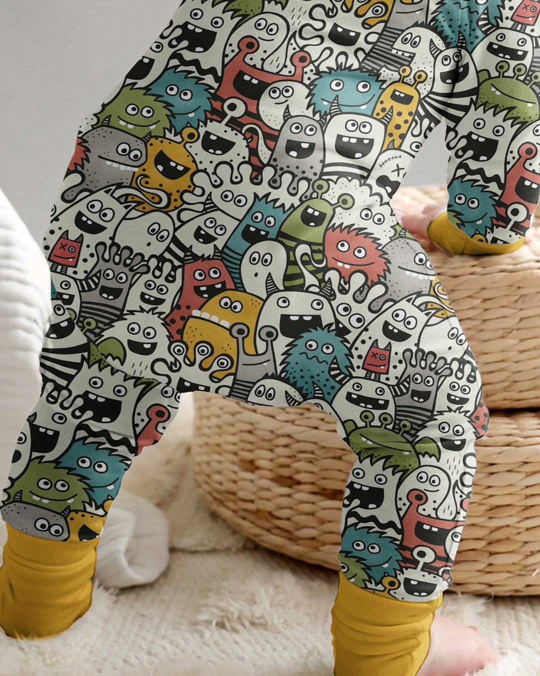 Monsters And Friends Bamboo Convertible Zippy