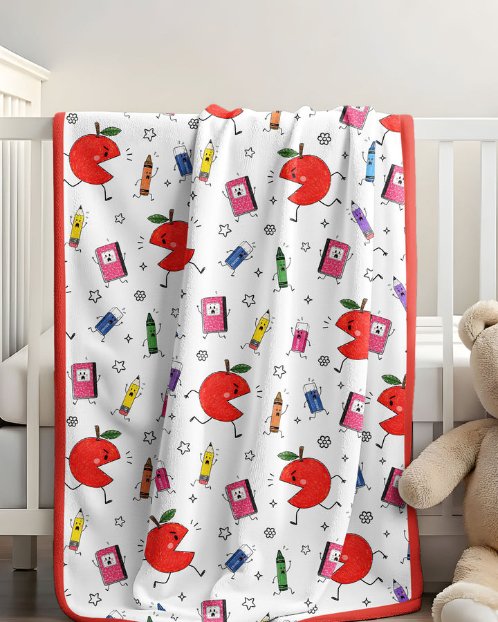 Back To School Chasing Bamboo Blanket