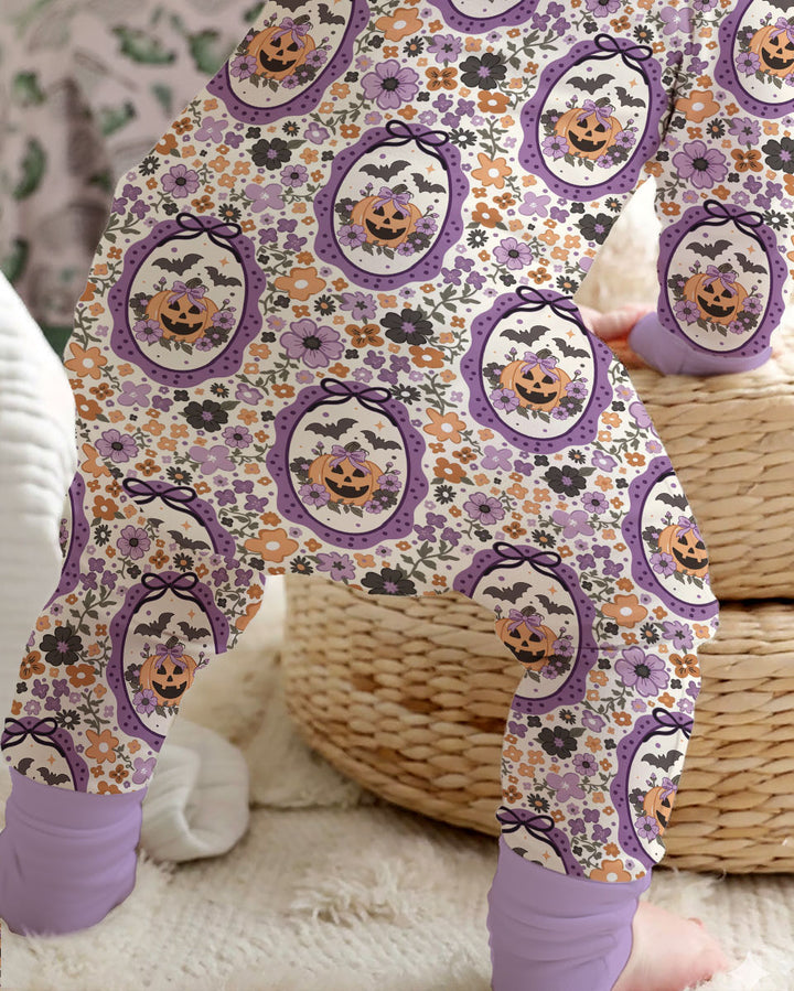 Pumpkin Cameo Garden Bamboo Convertible Zippy