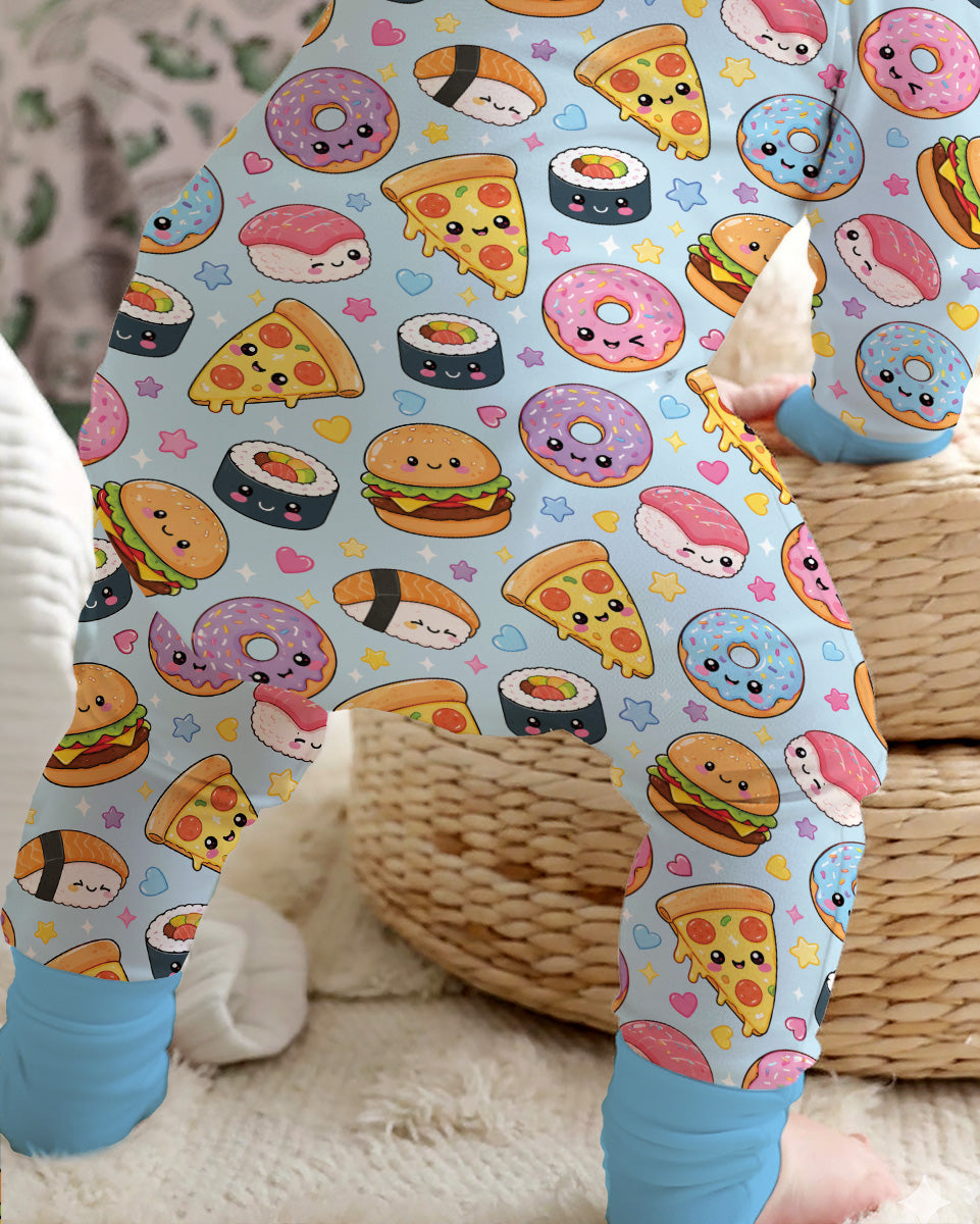 Kawaii Snack Party Bamboo Convertible Zippy