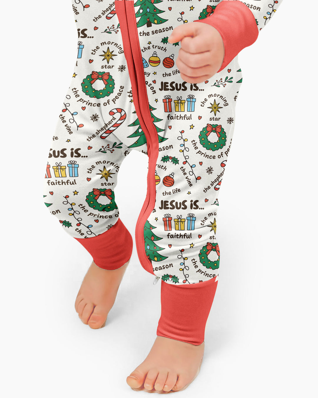 Christmas Jesus Is... Bamboo Convertible Zippy