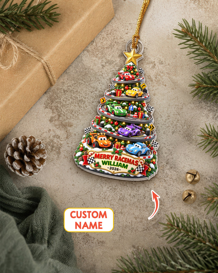 Merry Racemas Acrylic Ornament