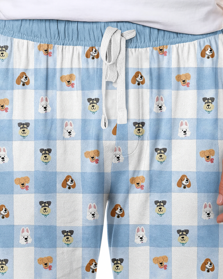 Plaid Pals Family Matching Bamboo Men's Pajama Set
