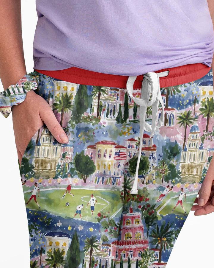 Soccer Tour 2026 Bamboo Women Pajama Set