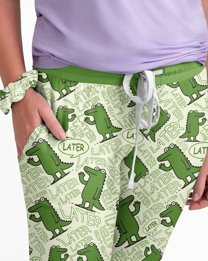 See you later, alligator! Bamboo Women Pajama Set