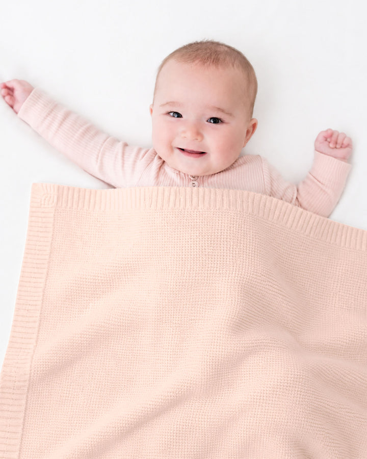Lovely Floral Embroidered Baby Cotton Blanket