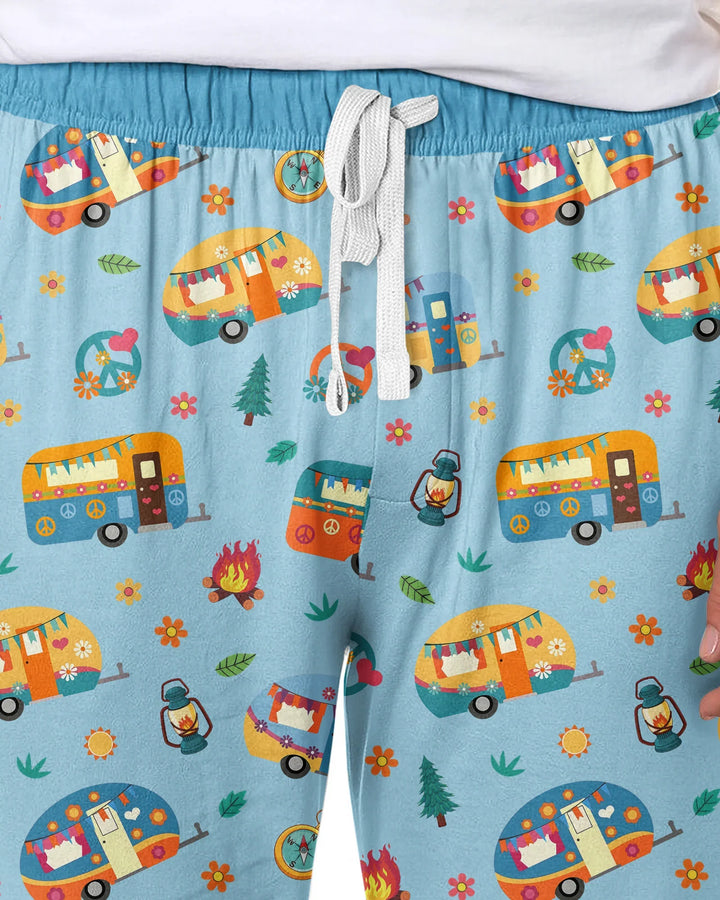 Happy Little Camper Bamboo Men's Pajama Set