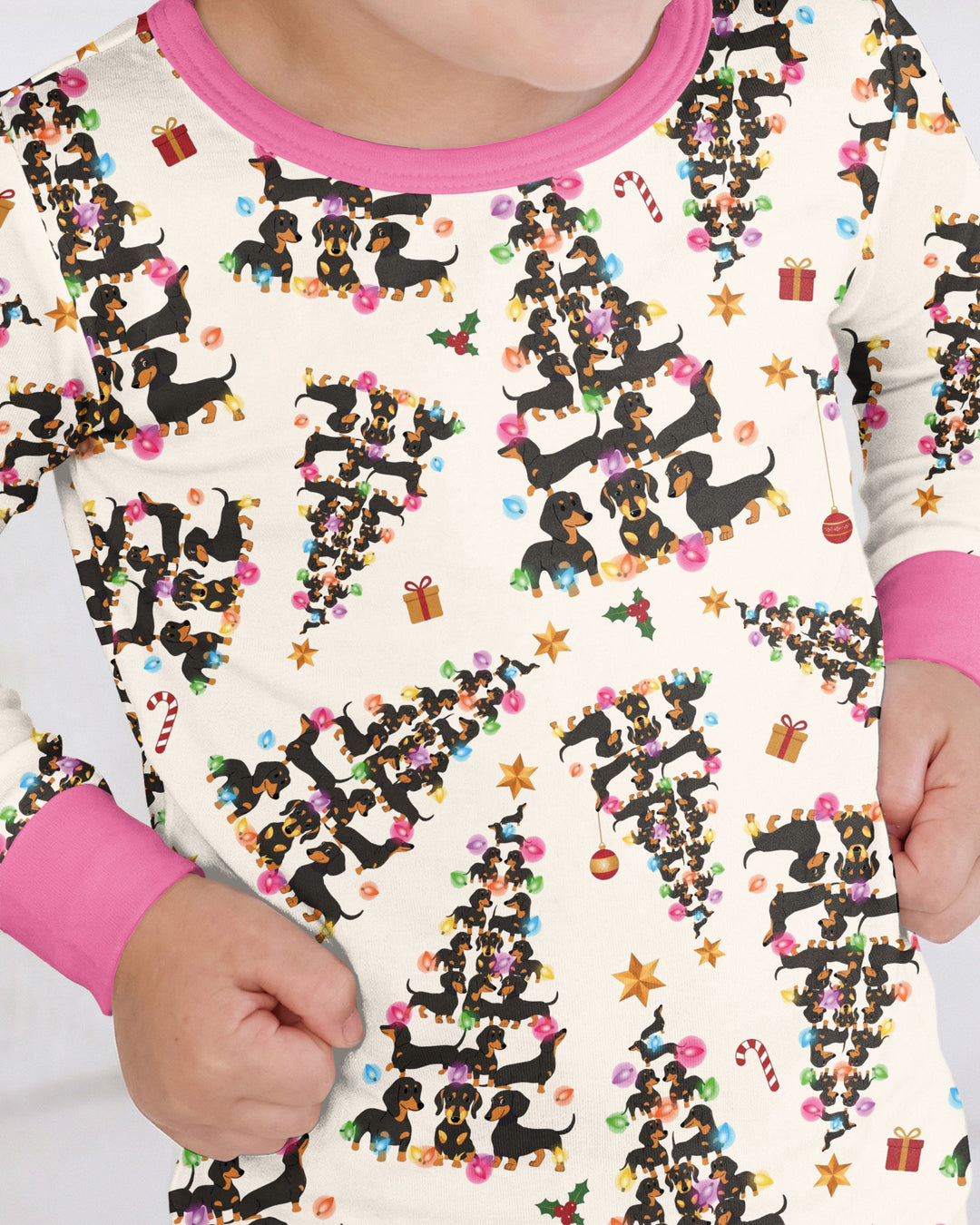 Doxie Christmas Tree Bamboo Convertible Zippy