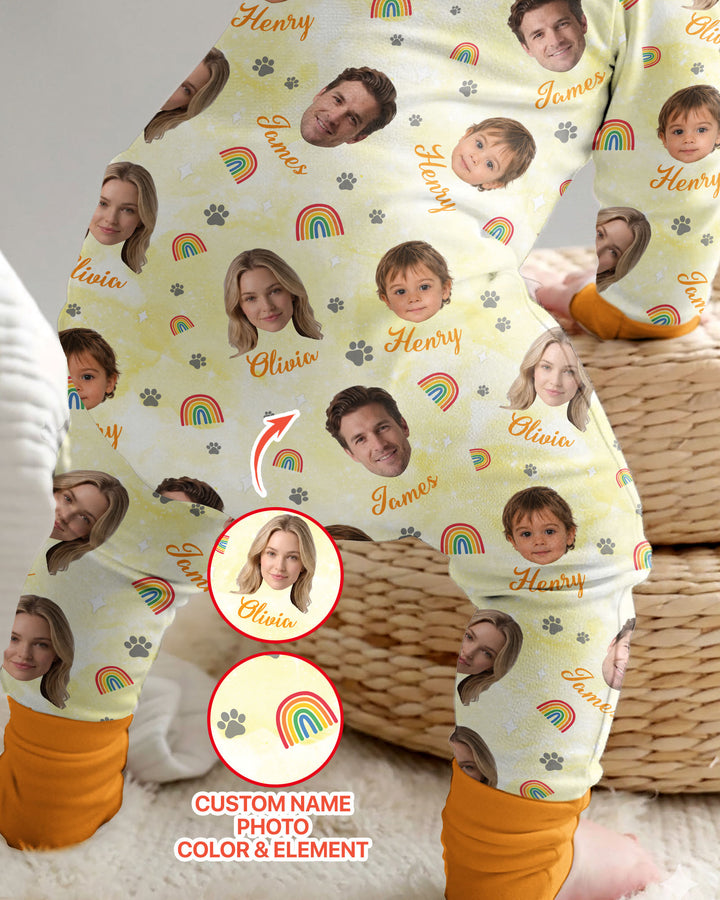 Personalized Family Matching Bamboo Convertible Zippy
