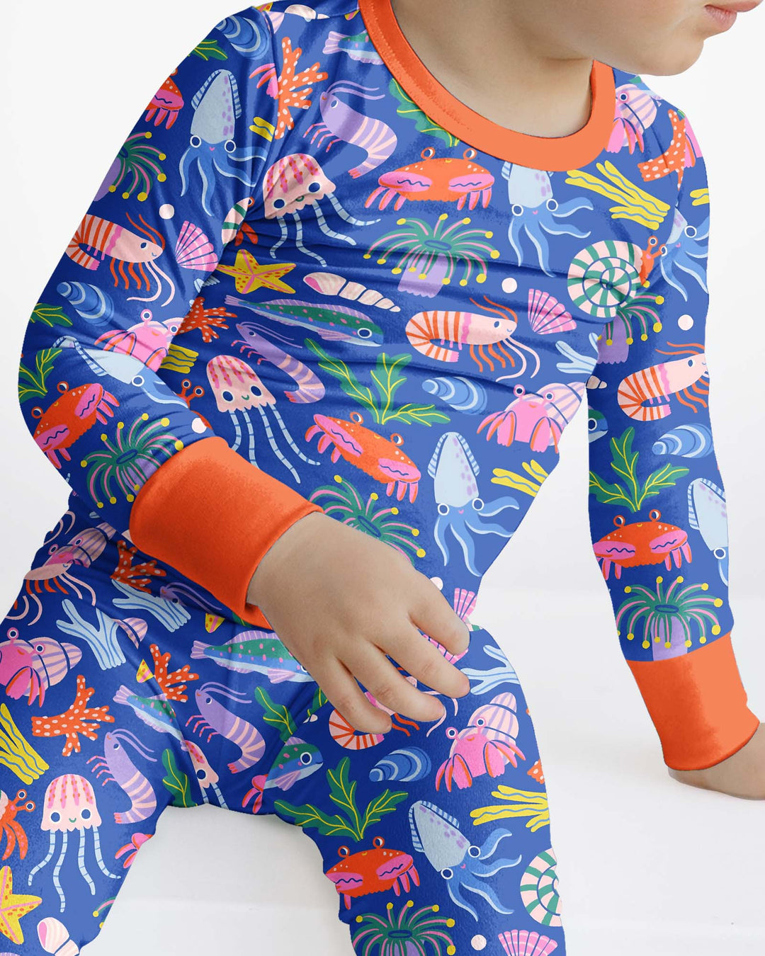 Under the Sea Bamboo Two Piece Long Sleeve Pyjamas Set