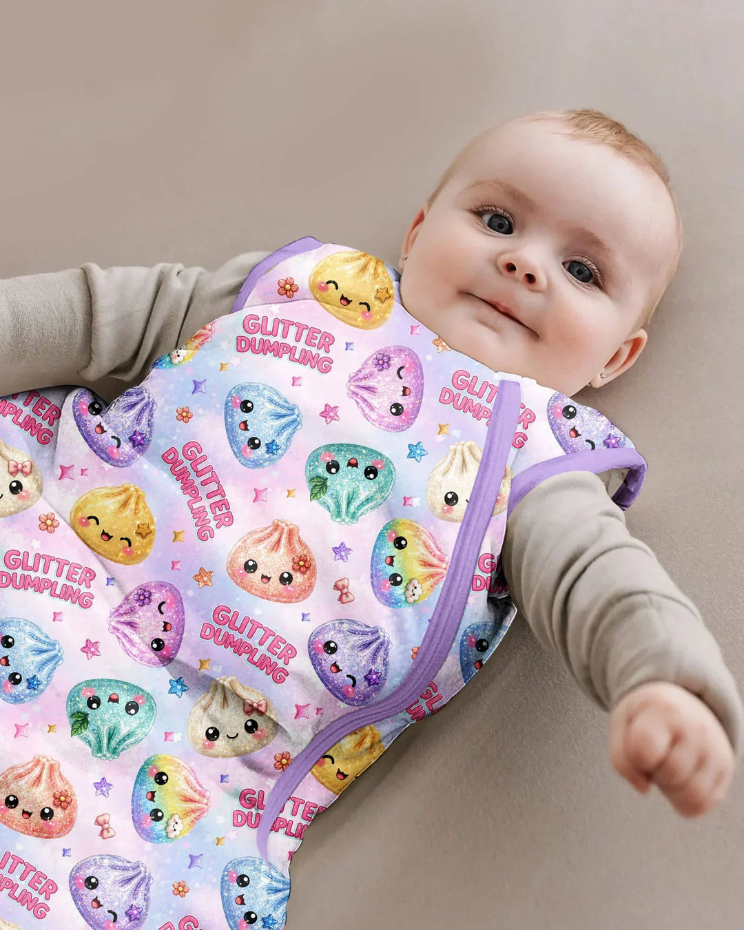 Glitter Dumpling Bamboo Sleep Bag