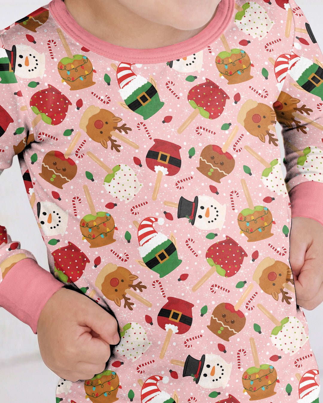 Template Bamboo Two Piece Long Sleeve Pyjamas Set