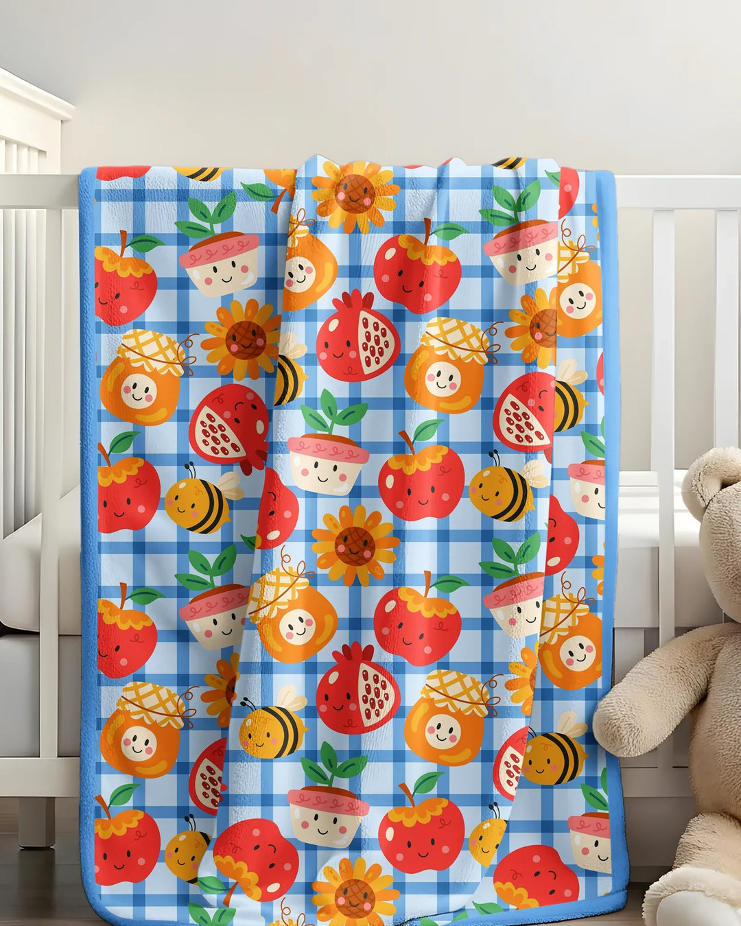 Sweet New Year Bamboo Blanket