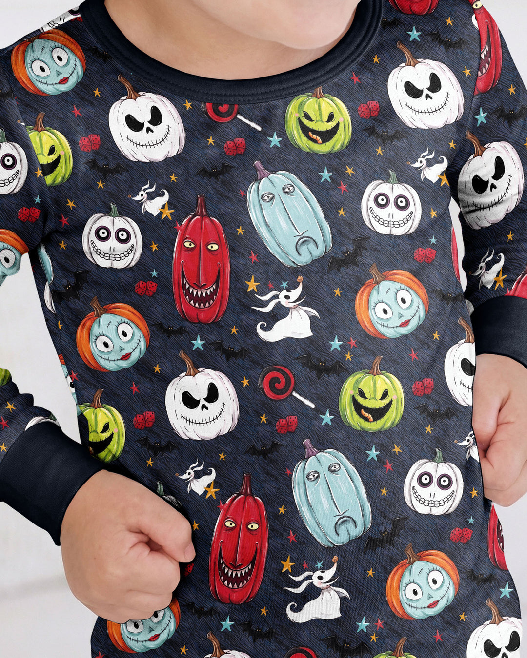 Template Bamboo Two Piece Long Sleeve Pyjamas Set