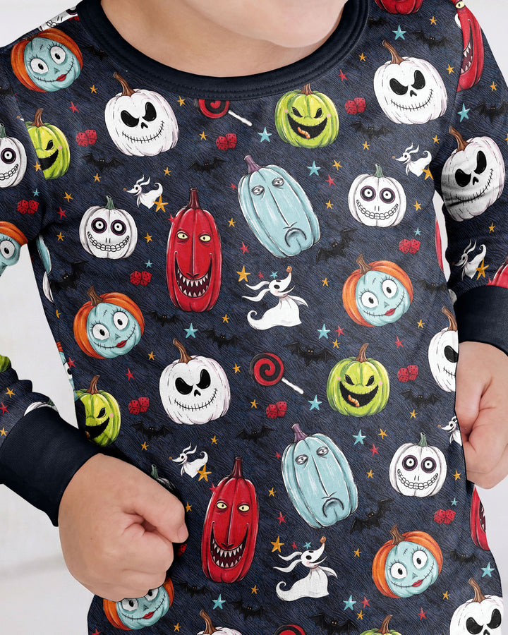 Template Bamboo Two Piece Long Sleeve Pyjamas Set