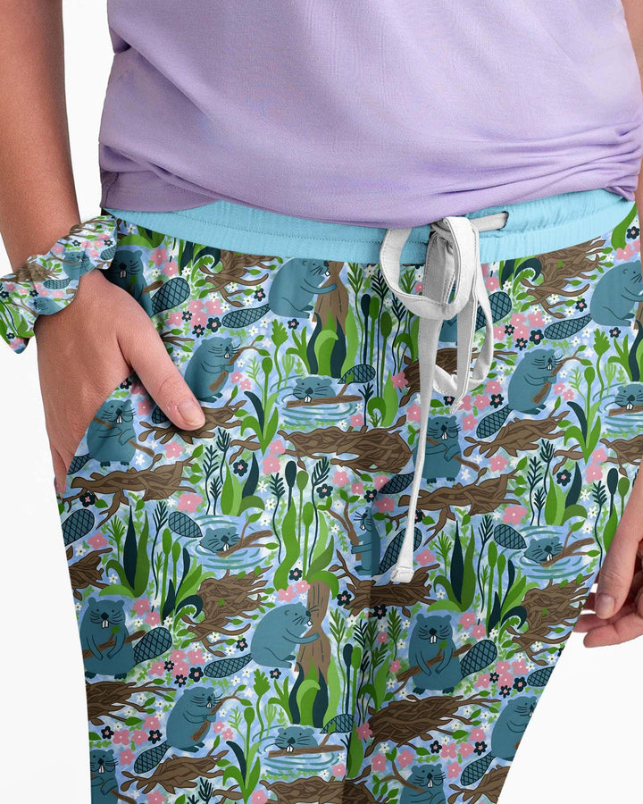 Little Dam Builders Bamboo Women Pajama Set