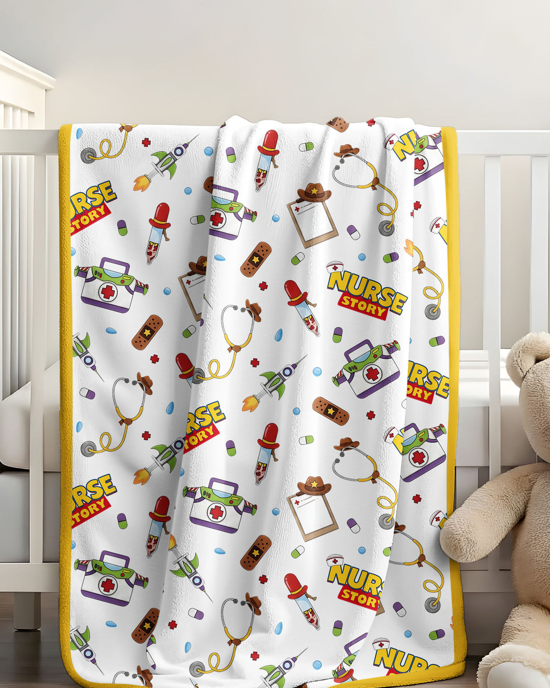 Nurse Story Bamboo Blanket