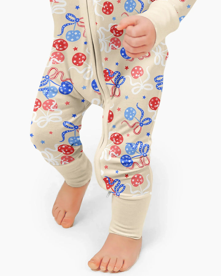 Cherry America 4th of July Bamboo Convertible Zippy