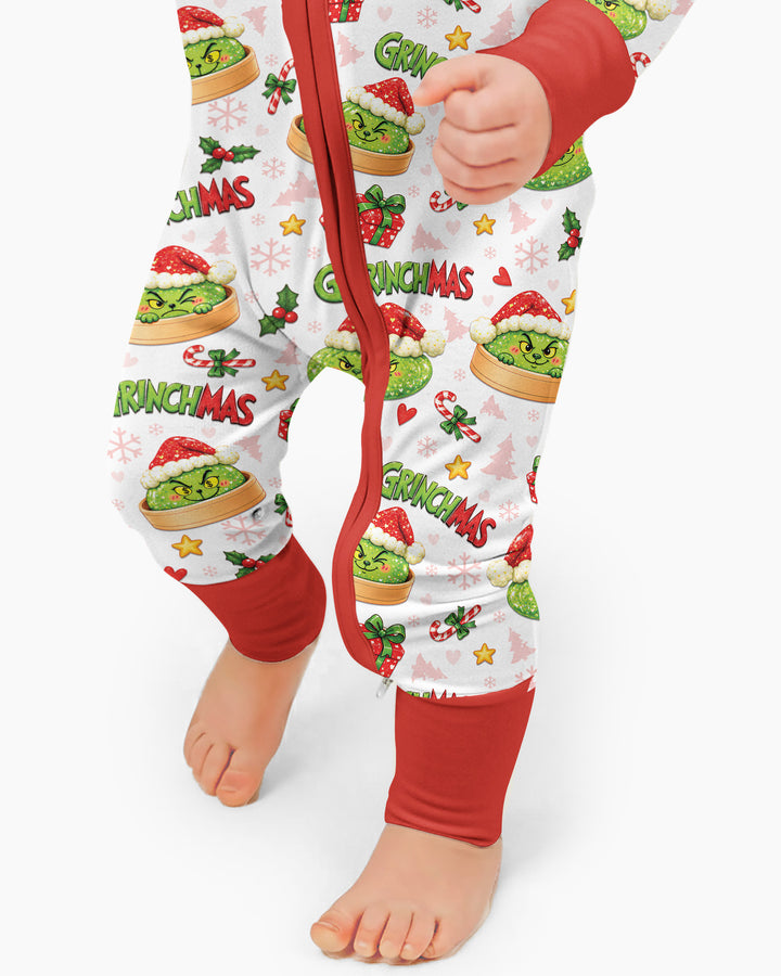 Grinchmas Dumpling Bamboo Convertible Zippy