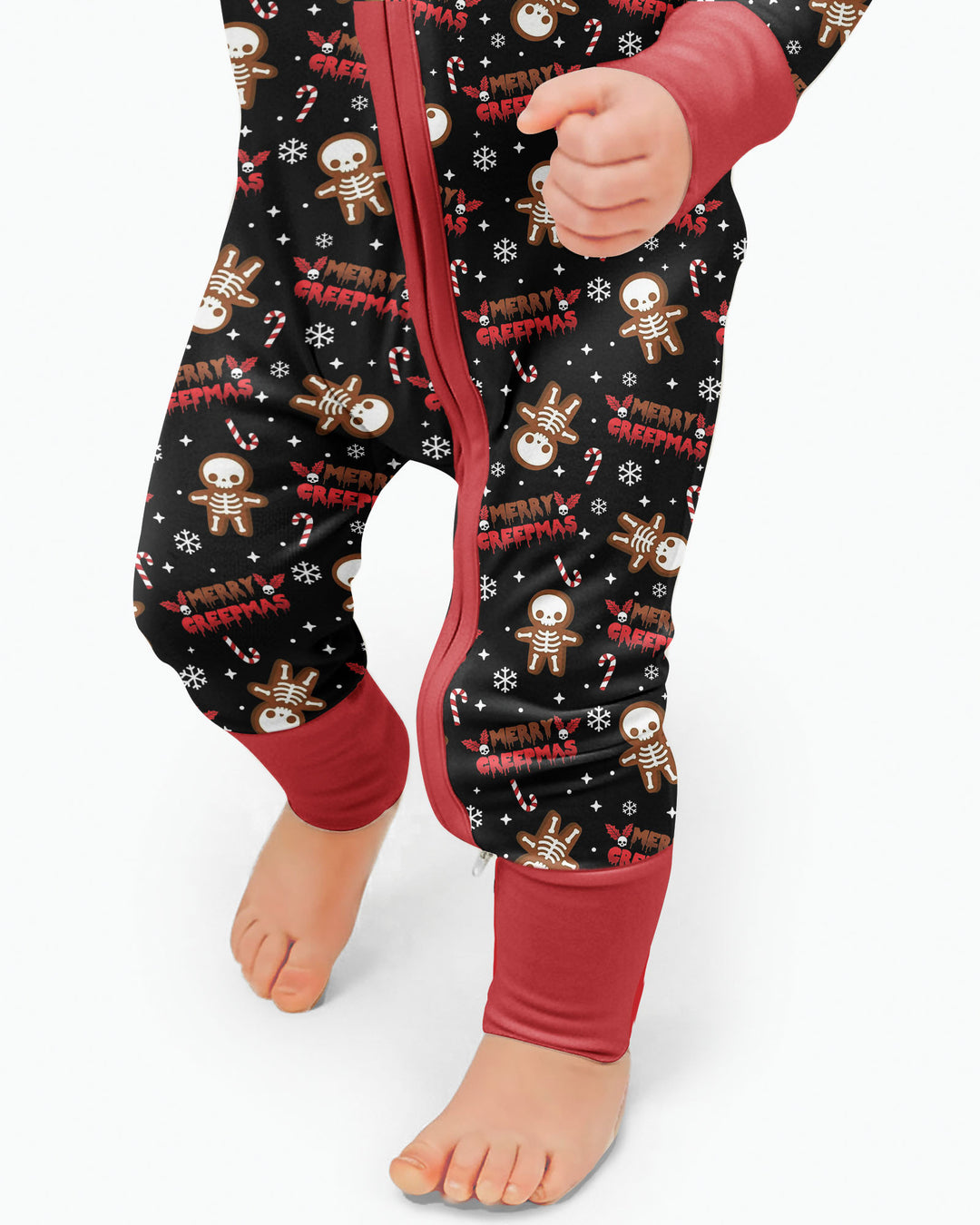 Merry Creepmas Cookies Bamboo Convertible Zippy