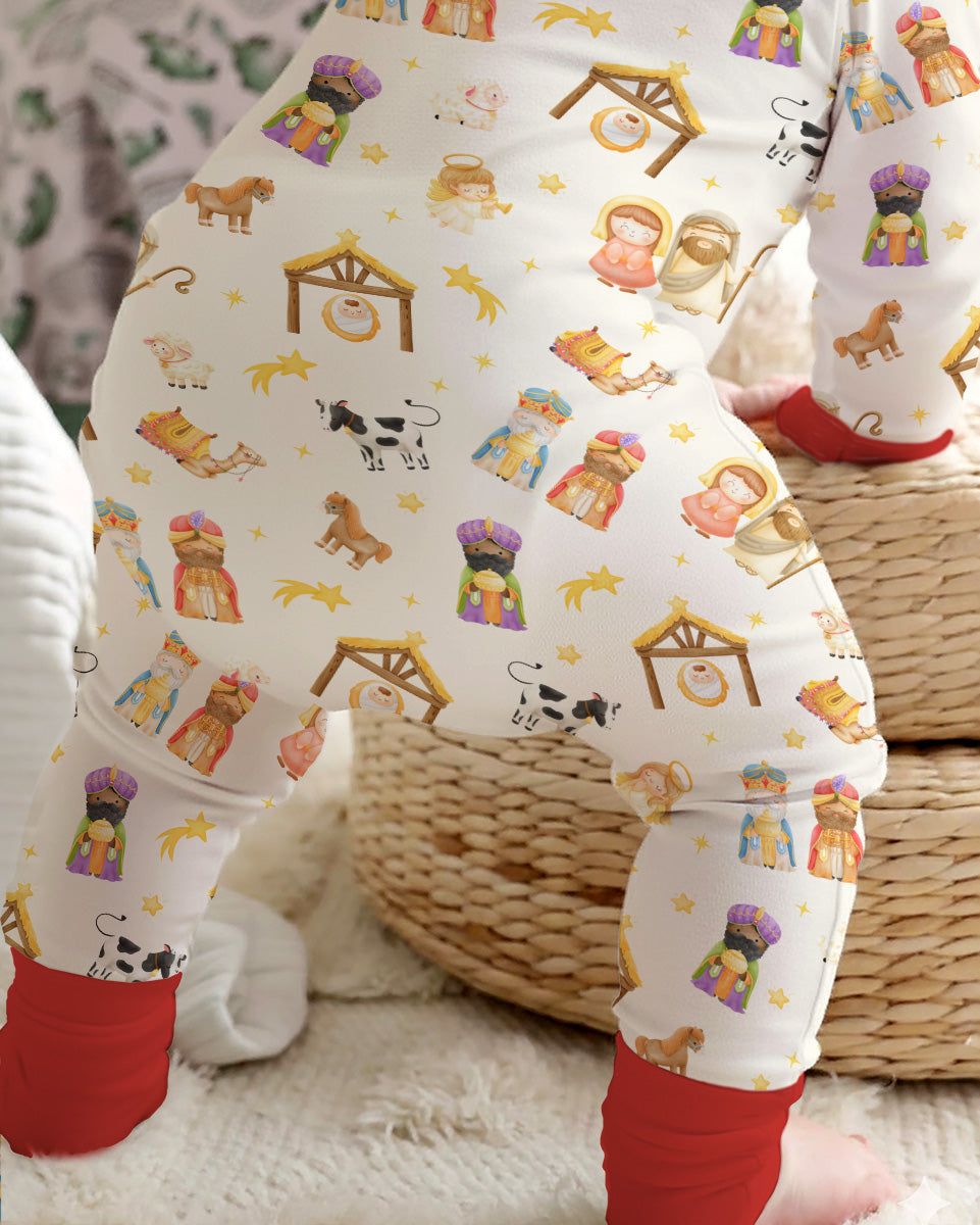 Away In A Manger Bamboo Convertible Zippy