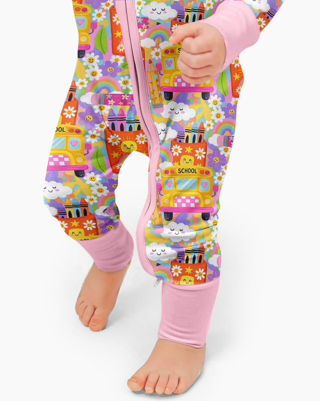 Retro Happy Classroom Bamboo Convertible Zippy